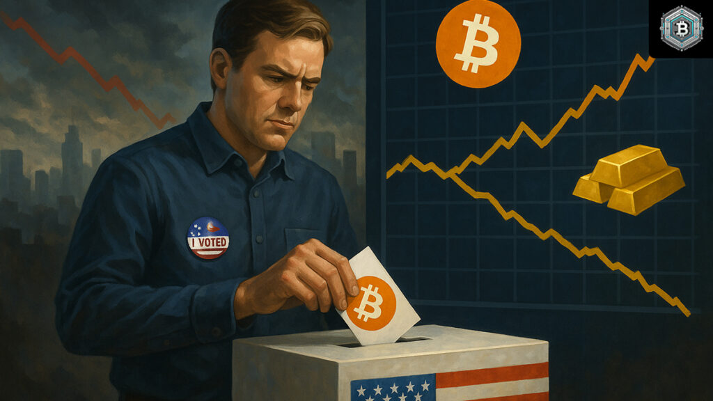 Bitcoin Pilihan Lindung Nilai 2025 Mengejutkan: Mayoritas Warga AS Tinggalkan Emas 1 Bitcoin Pilihan Lindung Nilai 2025
