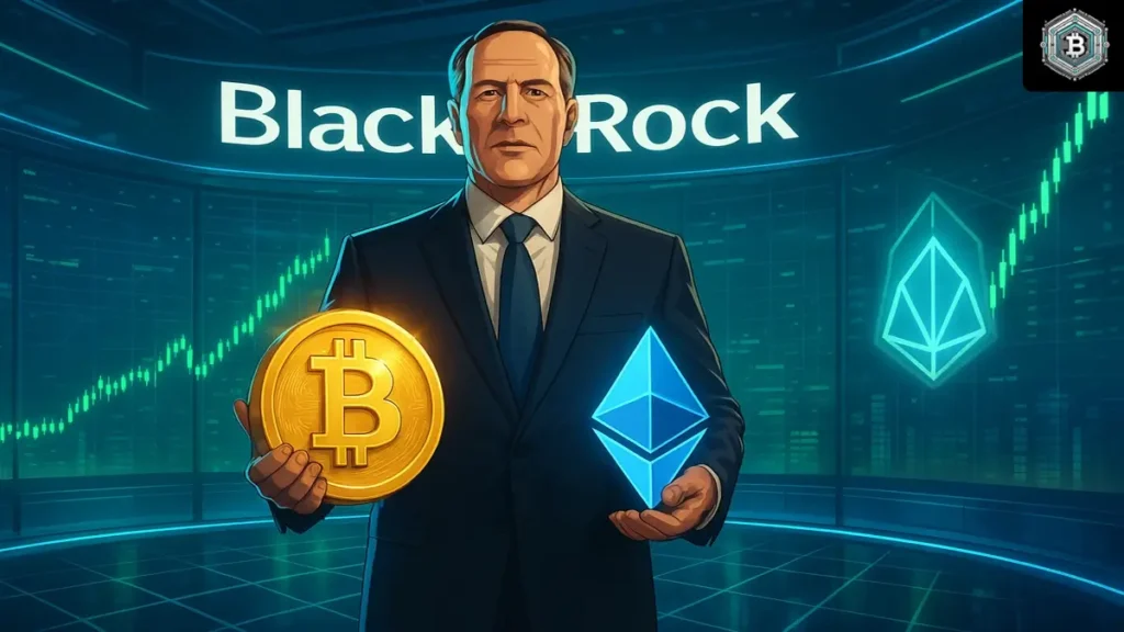 BlackRock Tambah Portofolio Bitcoin Ethereum Spektakuler, Memperkuat Dominasi Institusi 1 BlackRock Tambah Portofolio Bitcoin Ethereum ke ETF digital
