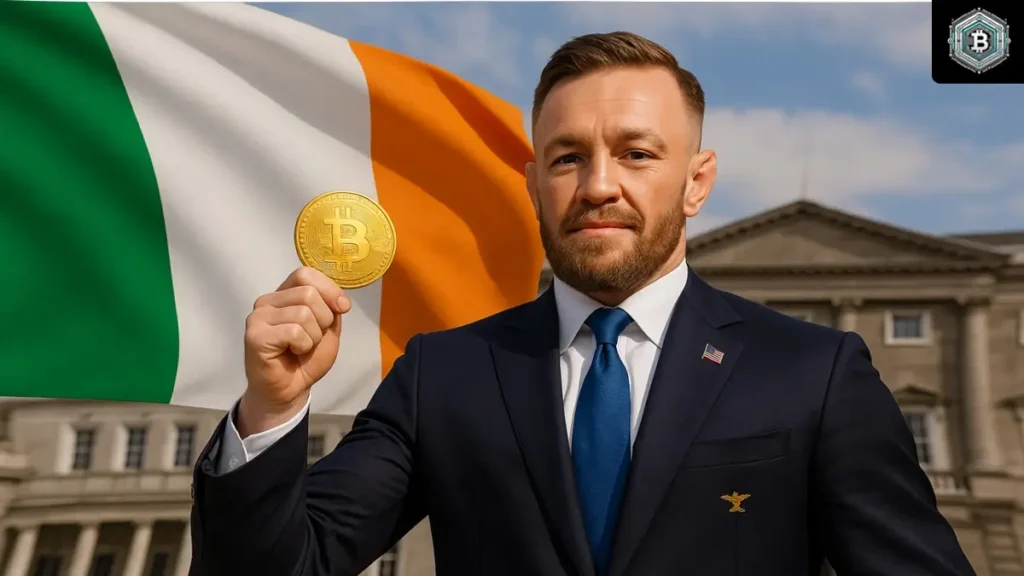 Conor McGregor Usulkan Cadangan Bitcoin Irlandia Mengejutkan: Visi Politik Berani di Tengah Ketidakpastian Global 1 Conor McGregor usulkan cadangan Bitcoin Irlandia mengejutkan