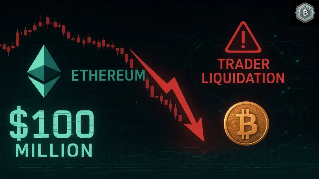 Ethereum Turun Trader Terlikuidasi US100 Juta Menggemparkan: Koreksi Pasar Picu Gelombang Kerugian Besar 1 Ethereum turun trader terlikuidasi US100 juta menggemparkan