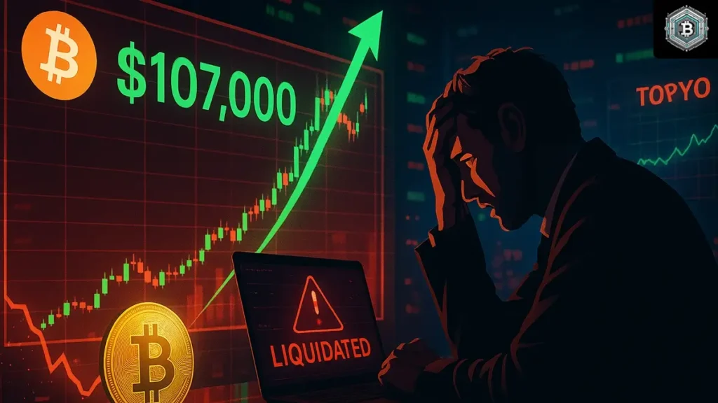Short Trader Bitcoin Terlikuidasi Mengagetkan, Rugi Hampir Rp14 Miliar dalam Sekejap 1 Short Trader Bitcoin Terlikuidasi akibat reli harga