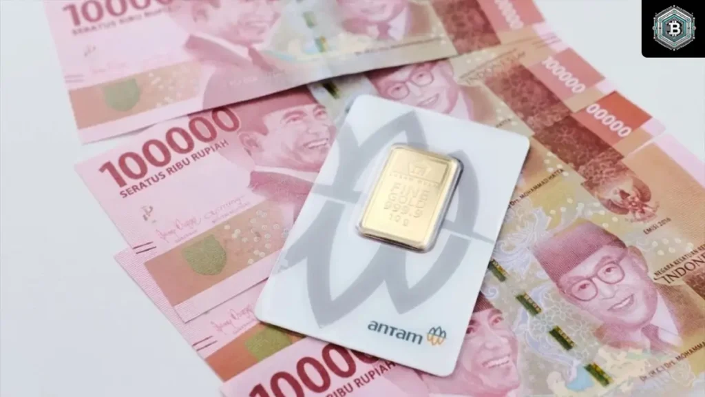 Rupiah Melemah, Emas Antam Melonjak Mengkhawatirkan Usai Tarif 32% dari Trump 1 Rupiah melemah, emas Antam melonjak setelah tarif Trump